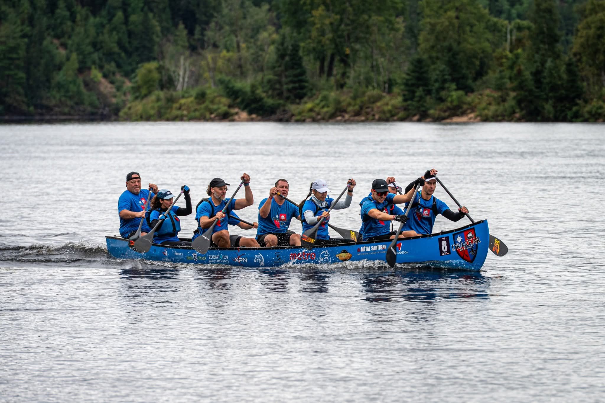 L'Équipe de Rabaska du Drakkar de Beauce